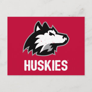 NIU-Huskies gestört Einladungspostkarte