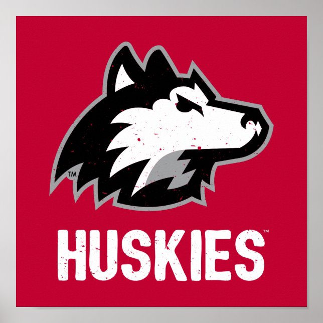 NIU-Huskies gestört Poster (Vorne)