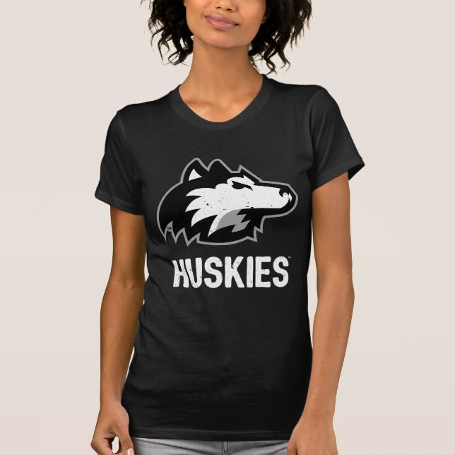 NIU-Huskies gestört T-Shirt (Vorderseite)