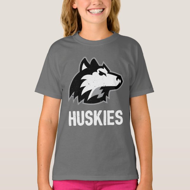 NIU-Huskies gestört T-Shirt (Vorderseite)