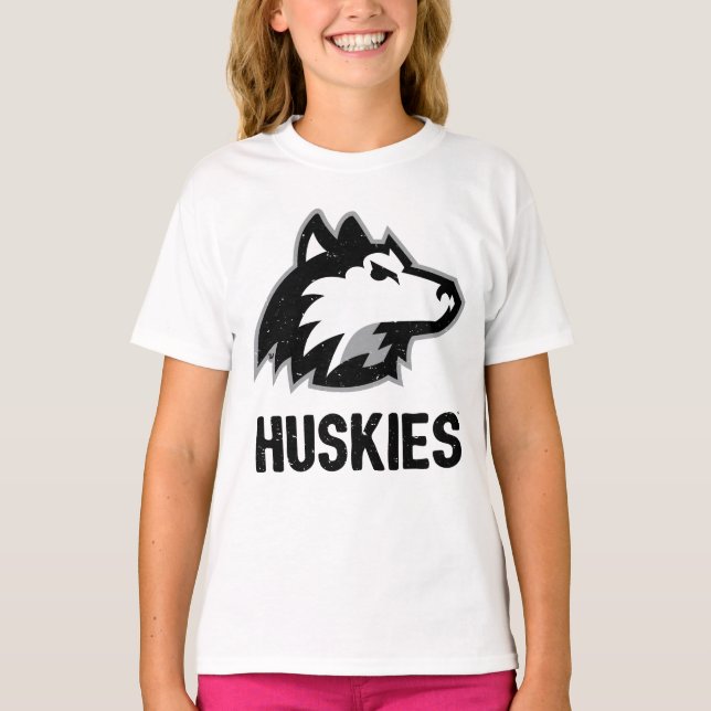 NIU-Huskies gestört T-Shirt (Vorderseite)