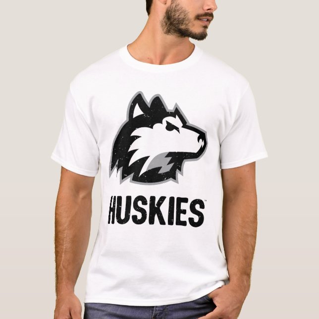 NIU-Huskies gestört T-Shirt (Vorderseite)