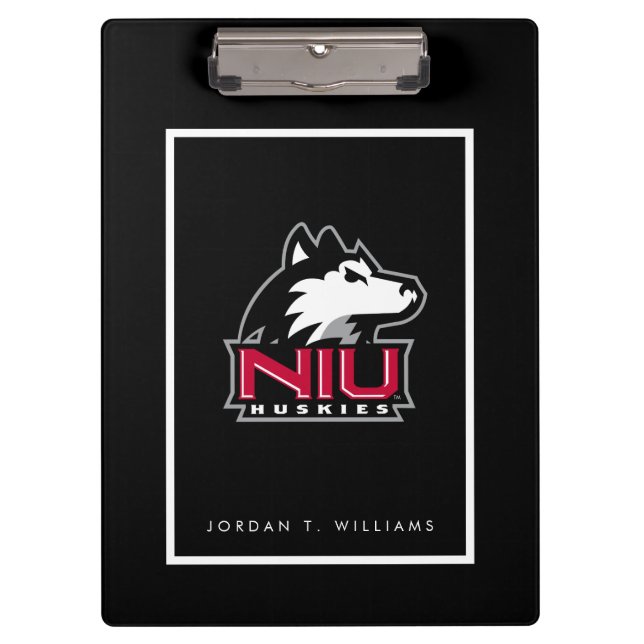 NIU-Huskies Klemmbrett (Vorderseite)