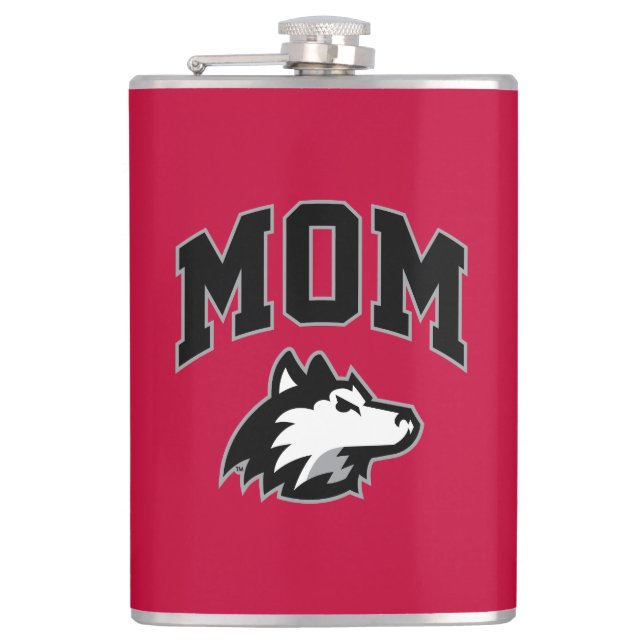 NIU Huskies Mama Flachmann (Vorderseite)