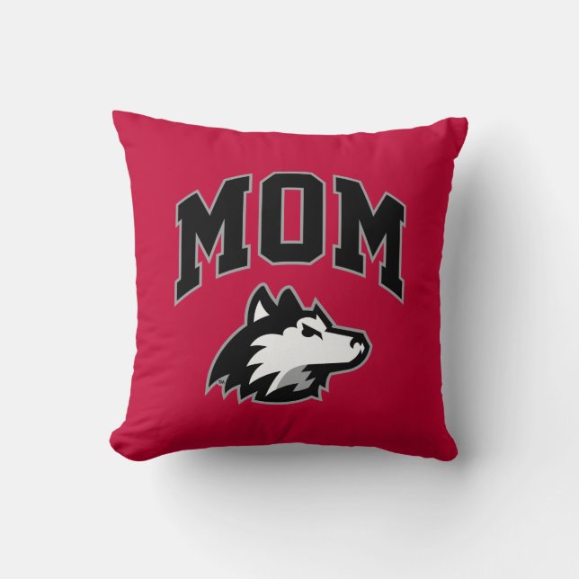 NIU Huskies Mama Kissen (Vorderseite)