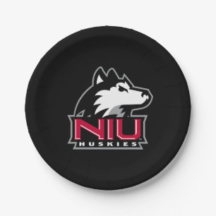 NIU-Huskies Pappteller