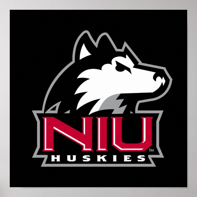 NIU Huskies Poster (Vorne)
