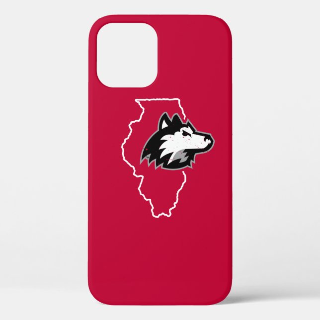 NIU Huskies Staat Liebe Case-Mate iPhone Hülle (Rückseite)