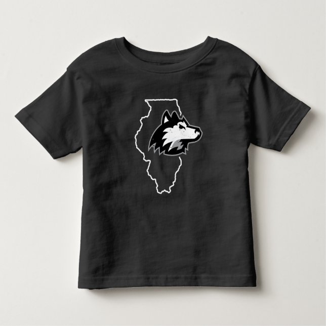 NIU Huskies Staat Liebe Kleinkind T-shirt (Vorderseite)