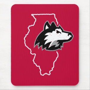 NIU Huskies Staat Liebe Mousepad