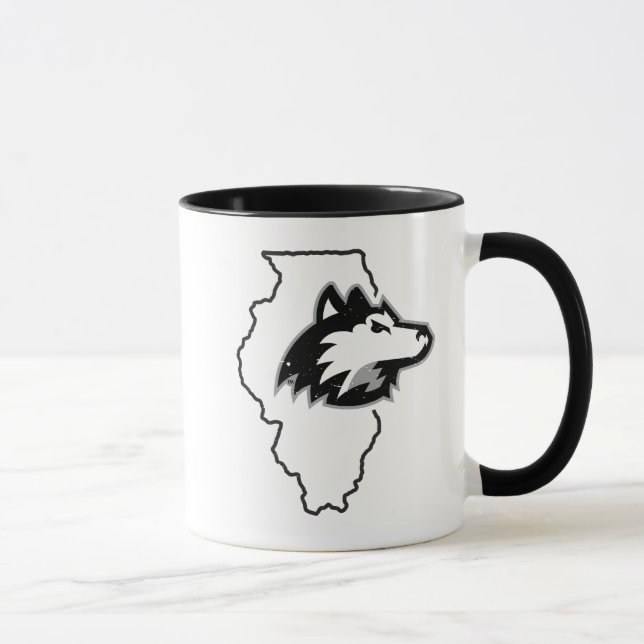 NIU Huskies Staat Liebe Tasse (Rechts)
