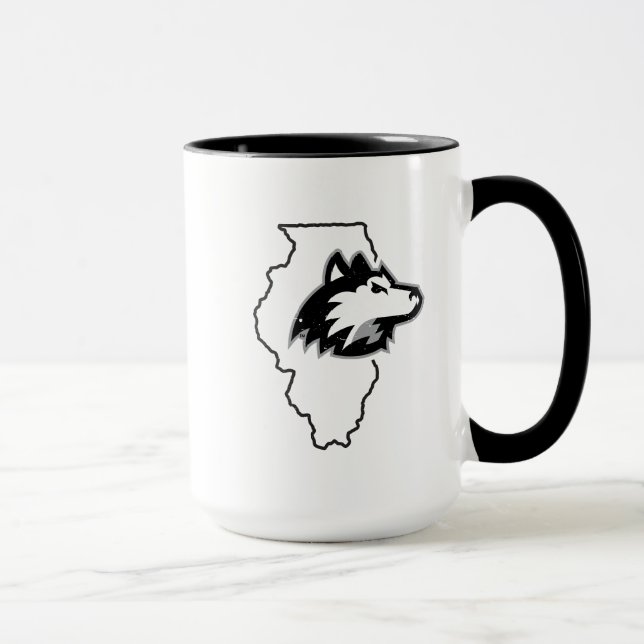 NIU Huskies Staat Liebe Tasse (Rechts)