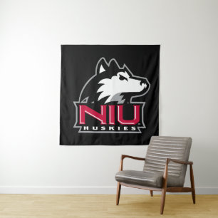 NIU-Huskies Wandteppich