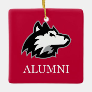 NIU Huskieses Alumni Keramikornament