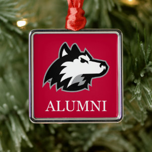 NIU Huskieses Alumni Ornament Aus Metall