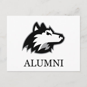 NIU Huskieses Alumni Postkarte