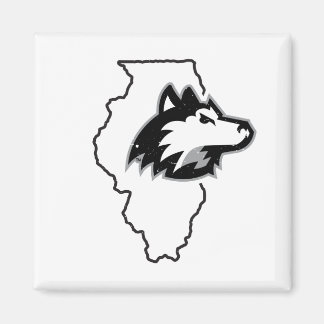 NIU HUSKIESES STAAT LIEBE MAGNET