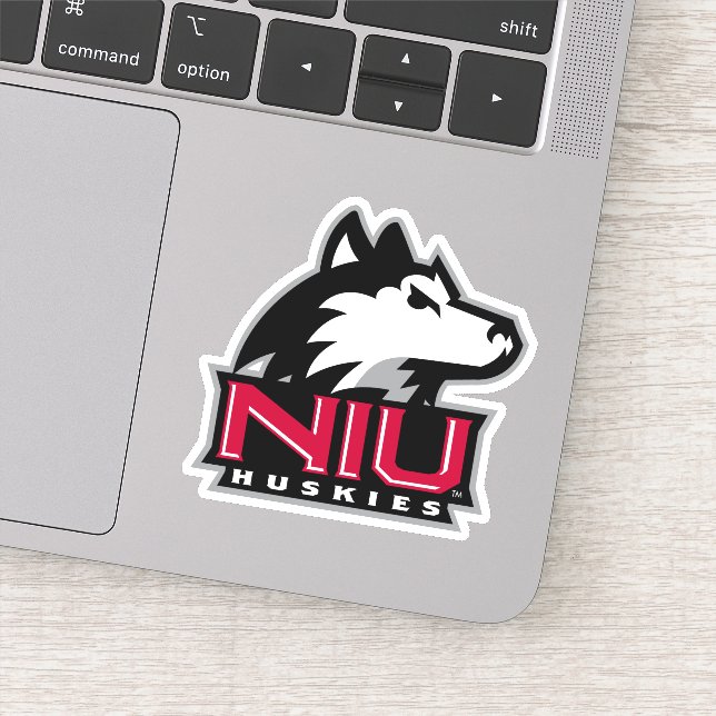 NIU Huskieses Wordmark Aufkleber (Detail)