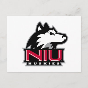 NIU Huskieses Wordmark Postkarte