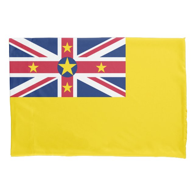 Niue Flag Kissenbezug (Vorderseite)