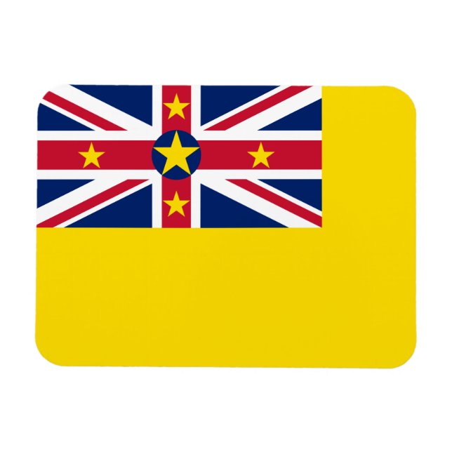 Niue Flag Magnet (Horizontal)