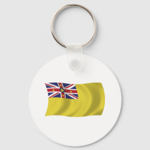 Niue Flag Schlüsselanhänger