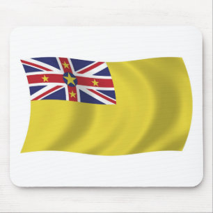 Niue-Flagge-Mauspad Mousepad