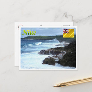 Niue - Niue Coastline - Postkarte