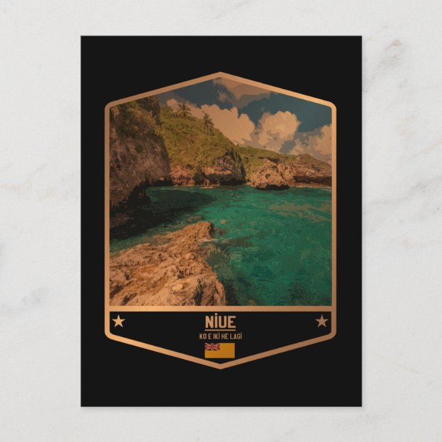 Niue Postkarte (Vorderseite)