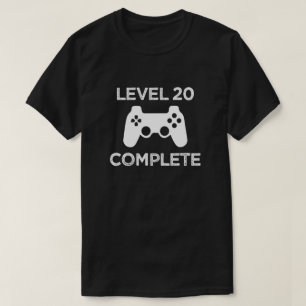 Niveau 20 komplett, das Shirt der lustigen 21.