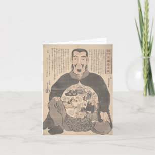 Niveaus von Sozialstatus - notecard Karte