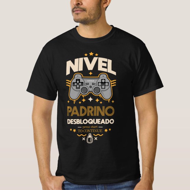 Nivel Padrino desbloqueado T-Shirt (Vorderseite)
