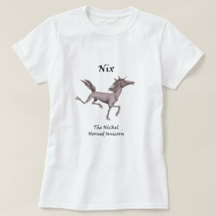 Nix das Nickel-Horned Unicorn-T-Shirt-Shirt T-Shirt