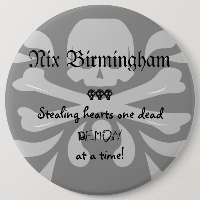 Nix-Knopf Button (Vorderseite)