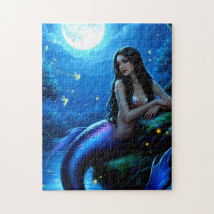 Nixe in der Nacht  Puzzle