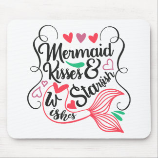 Nixen Küsse Seestern Wünsche Mousepad