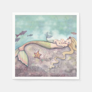 Nixen- und Baby-Baby-Shower-Servietten Serviette