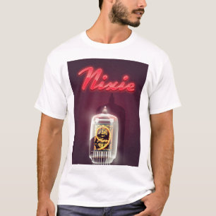 Nixie-Röhre Vintage Poster T-Shirt