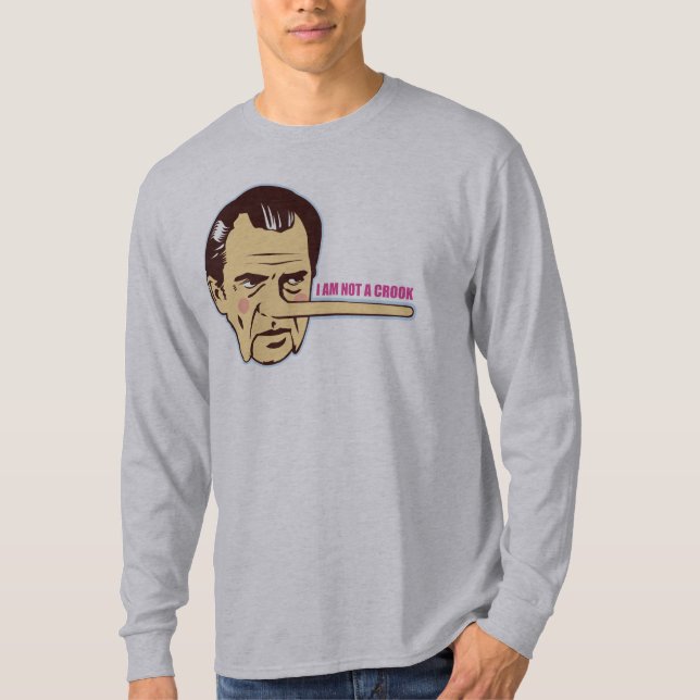 Nixon, bin ich nicht ein Schwindler T-Shirt (Vorderseite)