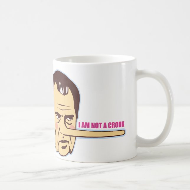 Nixon, bin ich nicht ein Schwindler Tasse (Rechts)
