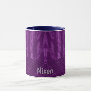 NIXON ~ GLOSSY 3D Glossy Lila Blue ~ Tasse