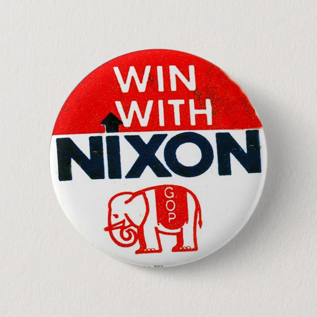 Nixon-GOP - Knopf Button (Vorderseite)