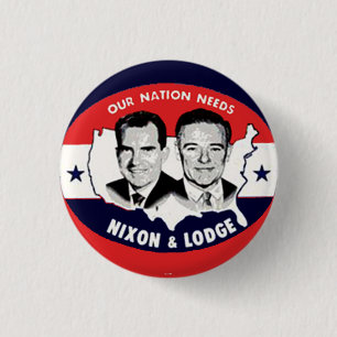 Nixon-Häuschen jugate - Knopf Button