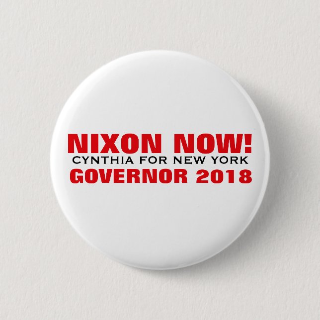 Nixon jetzt! button (Vorderseite)