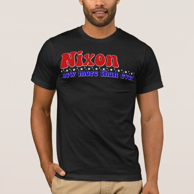 Nixon jetzt mehr als überhaupt - Prediger T-Shirt (Vorderseite)
