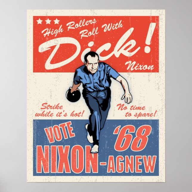Nixon, Mitrollen Poster (Vorne)