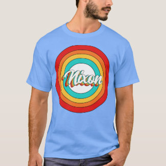 Nixon Name Shirt Vintag Nixon Circle