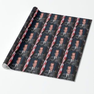 Nixon & Nicht ein Gauner Zitat Geschenkpapier