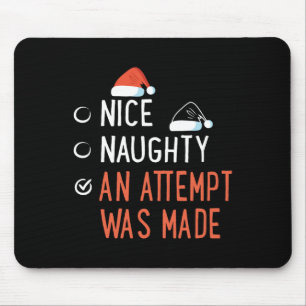 Nizza, ein Versuch wurde aus der Liste des Weihnac Mousepad