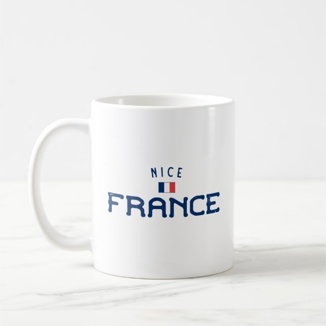 Nizza Frankreich Kaffeetasse (Links)
